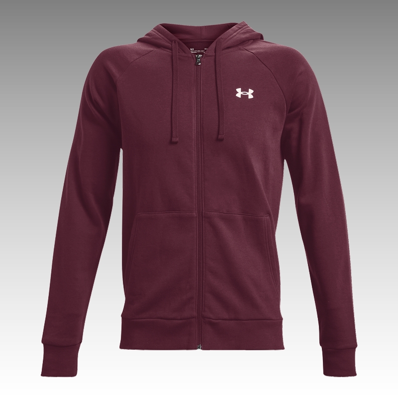 mikina Under Armour Men's Rival Cotton Full Zip Hoodie