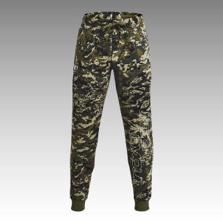 tepláky Under Armour Men's Rival Fleece Camo Script Joggers