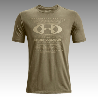 tričko Under Armour Men's Logo Grid Short Sleeve