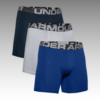 boxerky Under Armour Men's Charged Cotton® 6" Boxerjock® – 3-Pack